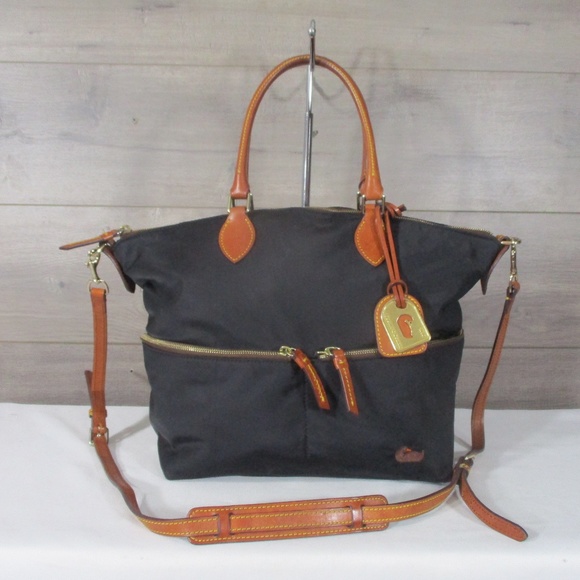 Dooney & Bourke Handbags - Dooney & Bourke Black Nylon Crossbody Bag